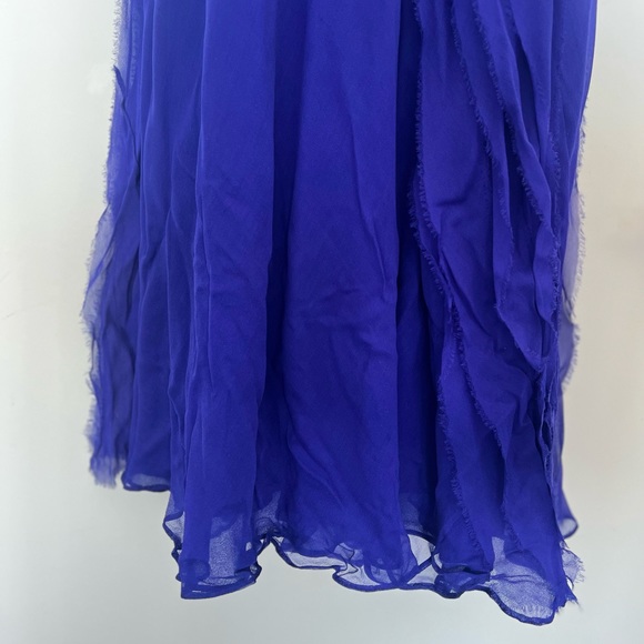 Teri Jon size US 4 beautiful blue dress - Picture 5 of 5